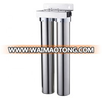 Two stage undersink water purifier wall mounted Stainless steel water filter