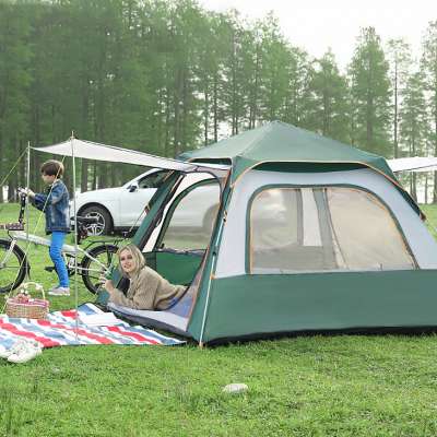 Ultralight stretch family gazebo hard shell roof top event indoor outdoor glamping camping tent